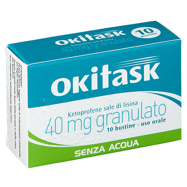 Okitask Granulato Orosolubile 20 Buste da 40 Mg