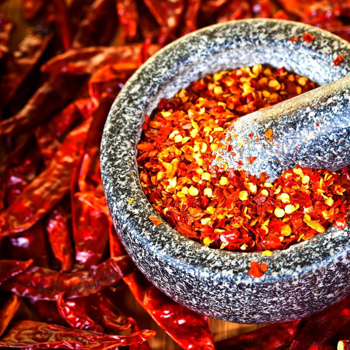 Peperoncino Piccante Zafaran’ Frantumato in Scaglie